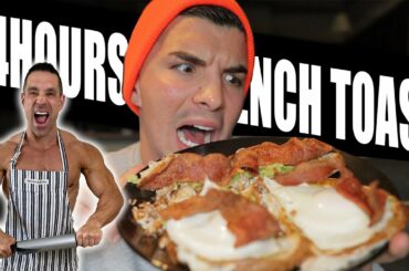 Eating Only ANABOLIC FRENCH TOAST For a Day..Upgraded Greg Doucette Recipes!!