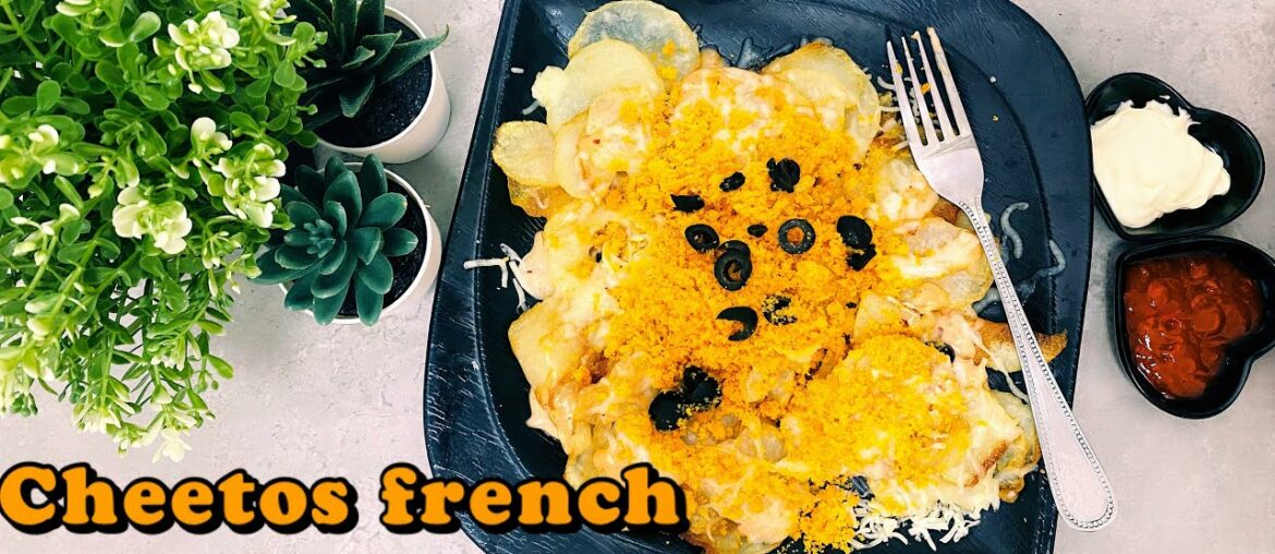 French fries with cheetos | Easy and quick recipe by Food guide French fries with cheetos | Easy and quick recipe by Food guide