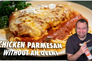 No Oven Chicken Parmesan Recipe | Easy & Delicious