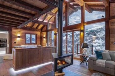 Ultra Chic Chalet For Sale in Saint Martin de Belleville France
