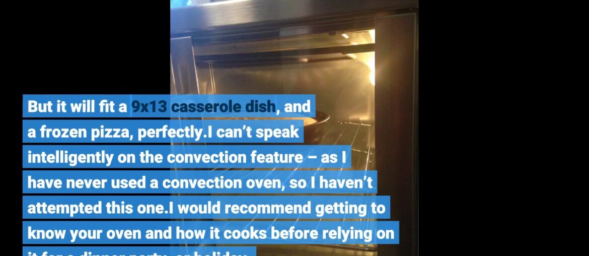 Consumer Review: Oster French Convection Countertop and Toaster Oven  Single Door Pull and Dig...