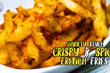 CRISPY FRENCH FRIES RECIPE! | How to Make CRISPY French Fries Recipe AT HOME I Ep:52