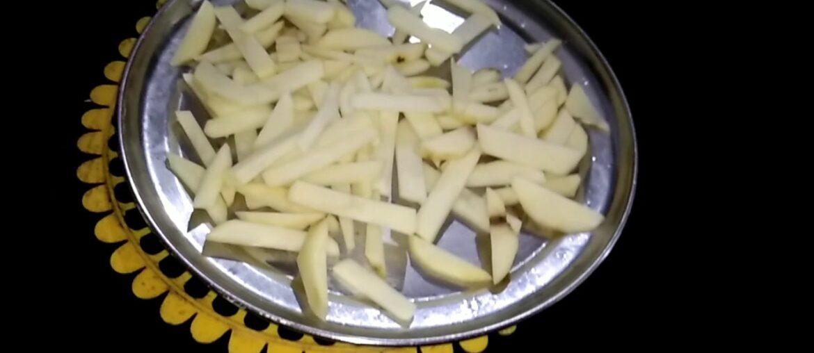 Crispy French fries Recipe -Homemade crispy fries recipe- Restaurant style french fries