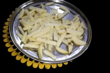 Crispy French fries Recipe -Homemade crispy fries recipe- Restaurant style french fries