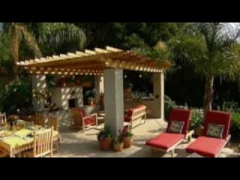Backyard Patio Design with Outdoor Kitchen and Dining Room – HGTV Video Backyard Patio Design with Outdoor Kitchen and Dining Room - HGTV Video