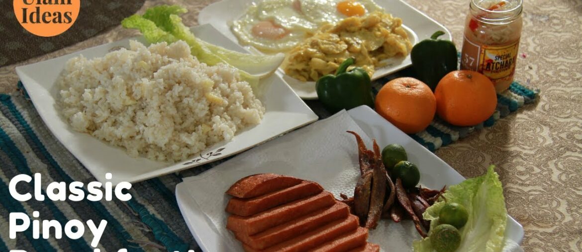 Classic Filipino Breakfast | Lutong Pinoy Recipe – ULAM IDEAS Classic Filipino Breakfast | Lutong Pinoy Recipe - ULAM IDEAS