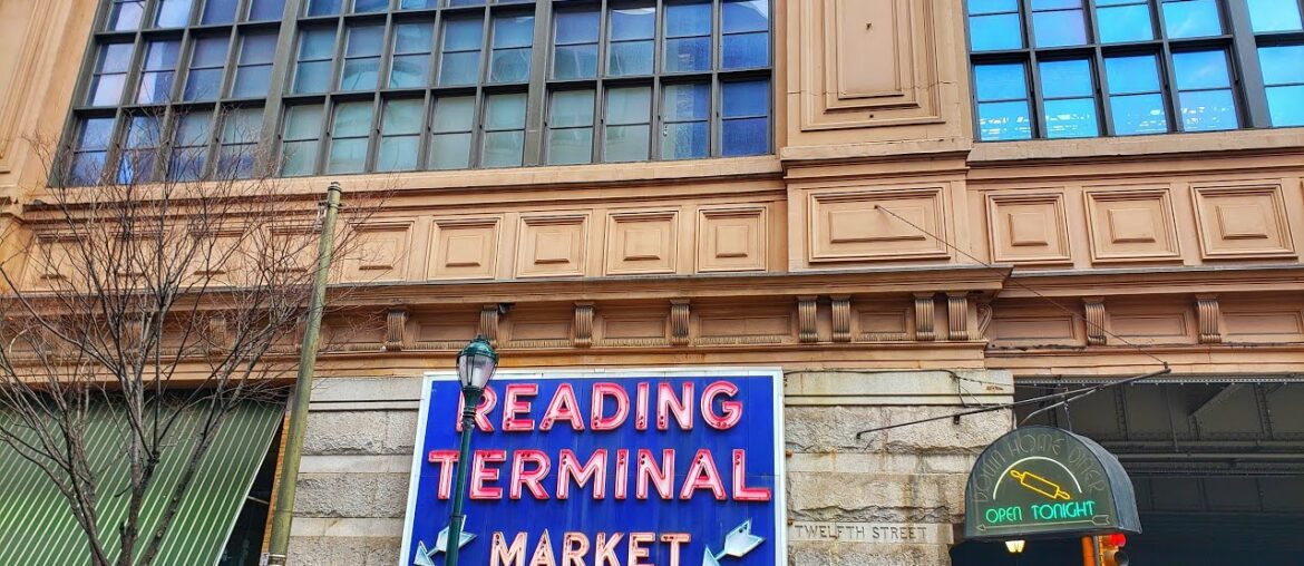 Things To Do In Philadelphia: Visiting The Reading Terminal Market In Center City Philadelphia.