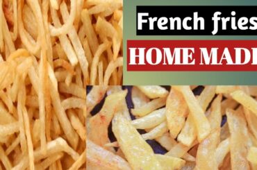 French fries recipe in Tamil| | crispy french fries recipe  in english| potato french fries