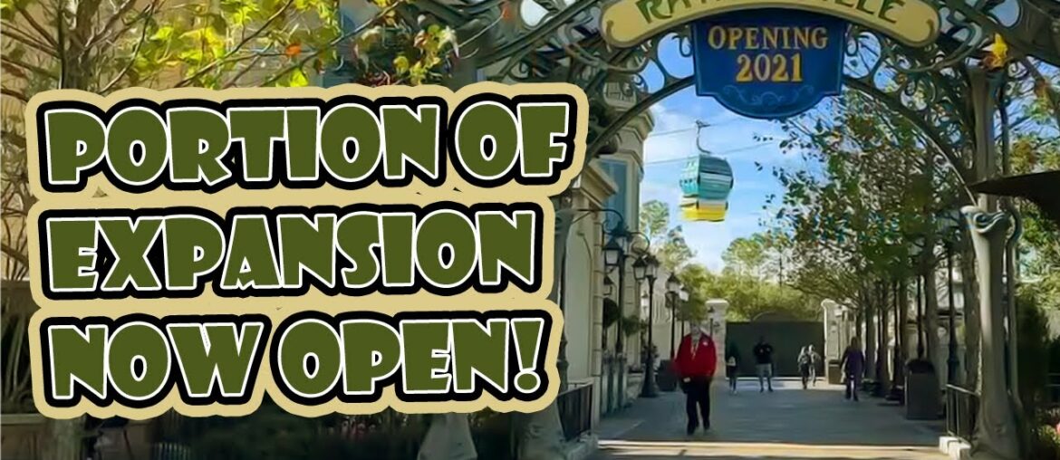 Small Portion of France Pavilion Ratatouille Expansion Opens At EPCOT Small Portion of France Pavilion Ratatouille Expansion Opens At EPCOT
