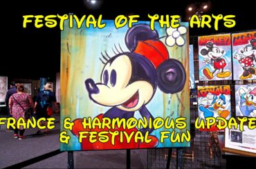 Disney's Epcot - France Update & Arts Festival