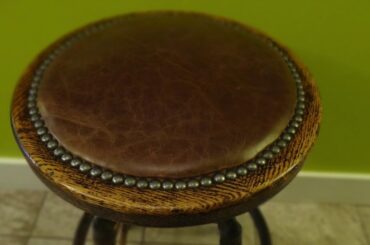 French Oak Kitchen Stool