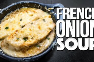 FRENCH ONION SOUP AT HOME (THE ULTIMATE COMFORT FOOD?) | SAM THE COOKING GUY