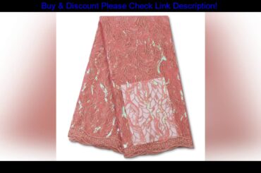 Slide African Sequins Lace Fabric 2020 High Quality Lace Nigerian French Net Lace Fabrics With Sequ