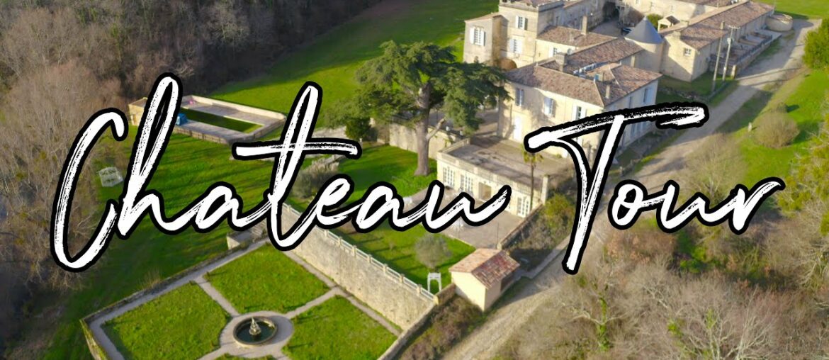 CHATEAU TOUR & ENJOYING WINE IN THE GROUNDS OF A BORDEAUX CHATEAU