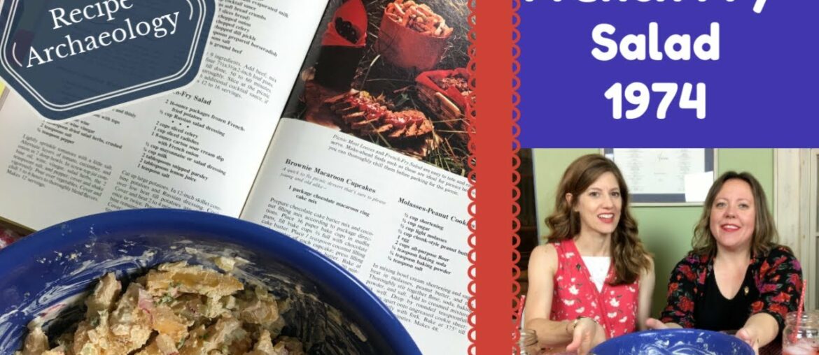 1974 Better Homes & Gardens PICNIC Recipe - French Fry Salad