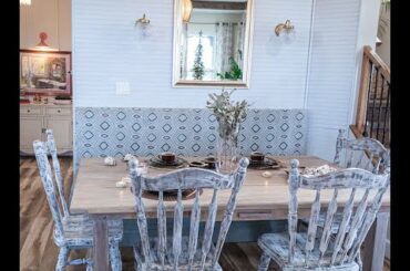 French Farmhouse Look-Easy Table Renovation