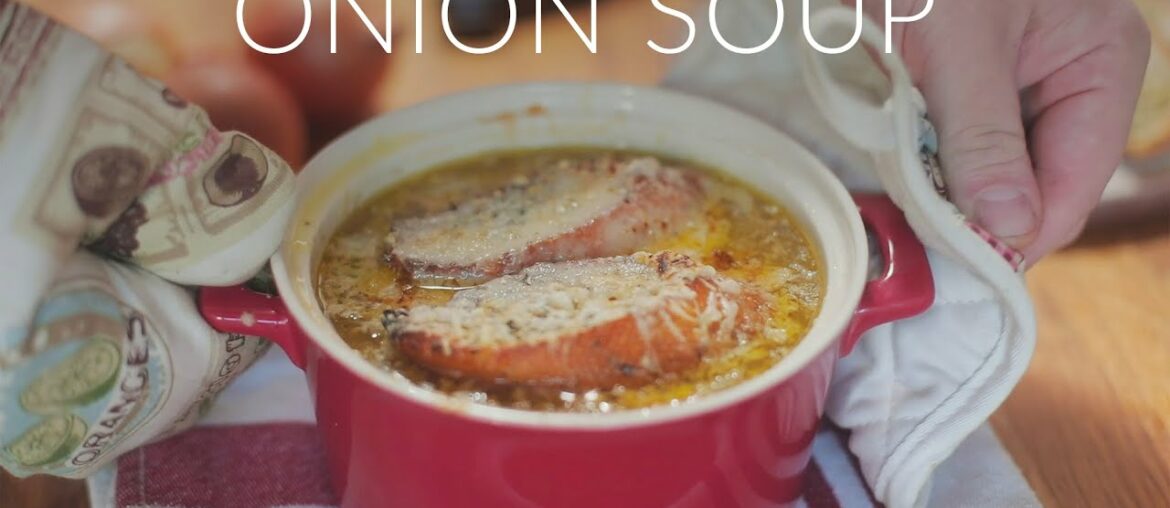 I've just made this classic french Onion Soup and it's delicious