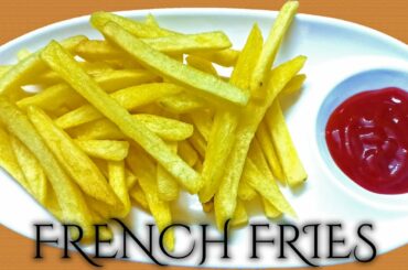 Crispy French fries Recipe - Homemade crispy fries recipe- McDonald's style french fries