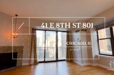 Amazing South Loop home with two balconies and french door entry