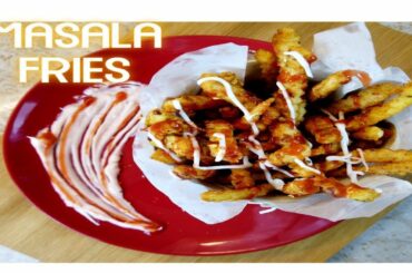Masala Fries Recipe | Masala French Fries Restaurant Style | Crispy Potato Fries | Crispy Fries