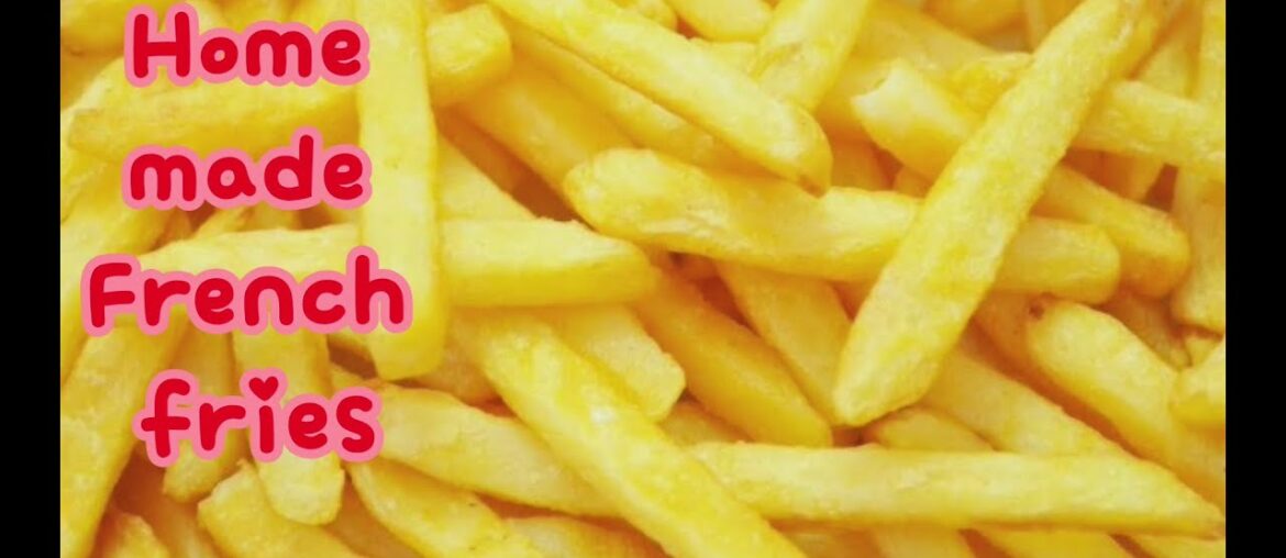 French fries | McDonald's style French fries | homemade French fries recipe