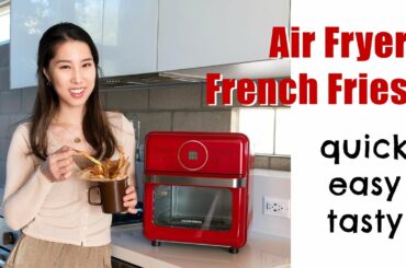 How to Use Air Fryer | A Quick Air Fryer French Fries Recipe | REDMOND Unbox & Review