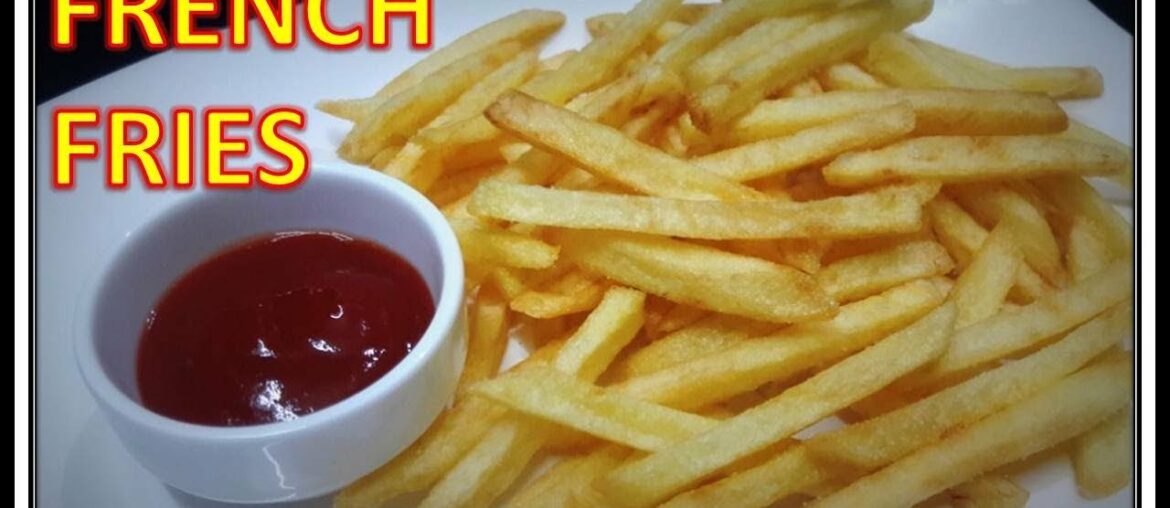 How To Make Crispy French Fries Recipe | Homemade Perfect French Fries | Recipe | BY FOOD JUNCTION
