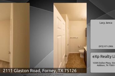 2111 Glaston Road, Forney, TX 75126