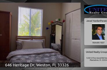 646 Heritage Dr, Weston, FL 33326
