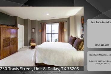 4230 Travis Street, Unit 8, Dallas, TX 75205