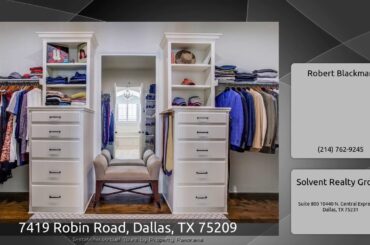 7419 Robin Road, Dallas, TX 75209