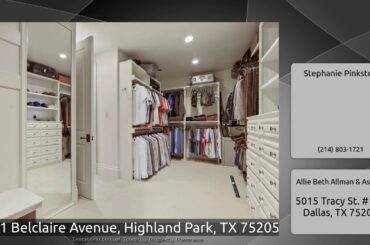 4301 Belclaire Avenue, Highland Park, TX 75205