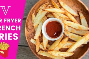 Air Fryer French Fries | Air Fryer french fries from scratch | Easy VEGAN Recipes | #Shorts