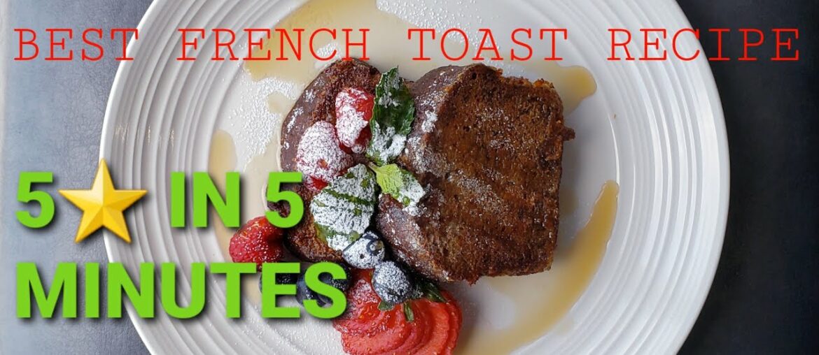 Best French toast recipe. Banana bread French toast