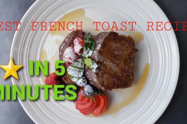 Best French toast recipe. Banana bread French toast
