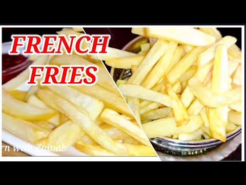 French Fries Recipe | Homemade French Fries | Crispy Finger Chips | Learn With Zainab French Fries Recipe | Homemade French Fries | Crispy Finger Chips | Learn With Zainab