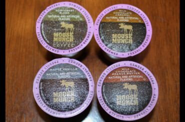 Harry & David Moose Munch Coffee: Northwest Blend, Milk Chocolate Caramel, Maple Vanilla, PB