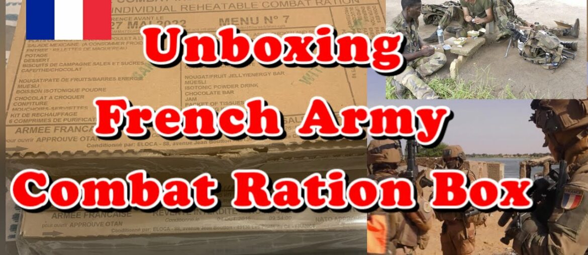 French Army Combat Ration Box | Unboxing #17