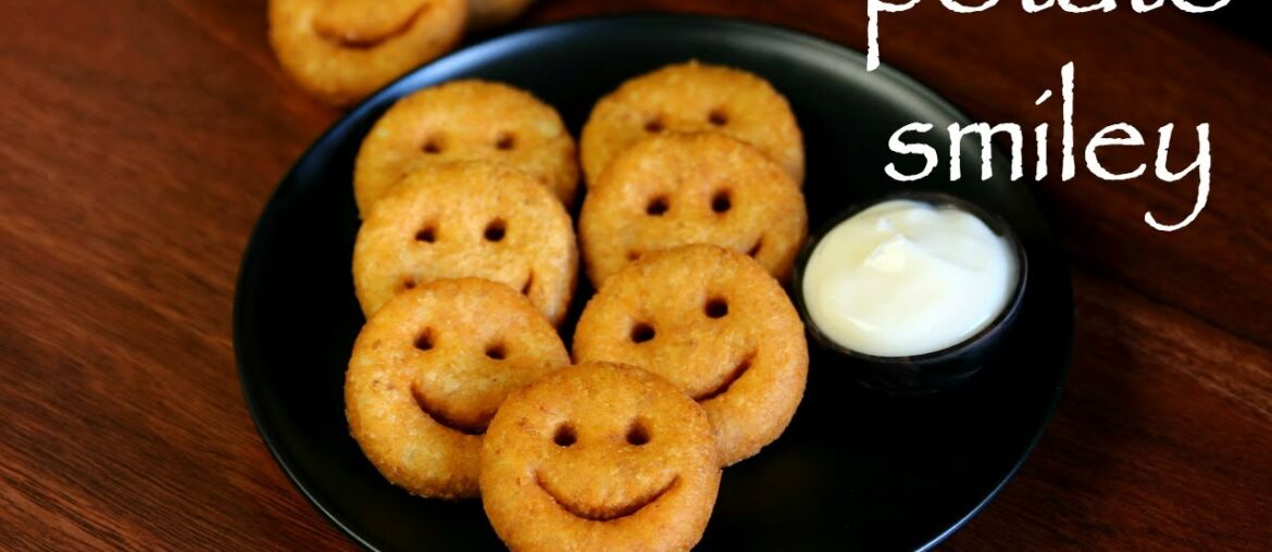 potato smiley recipe | mccain smiles recipe | how to make potato smiles recipe