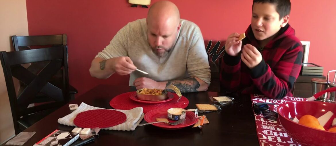 French MRE continued, delicious lunch!