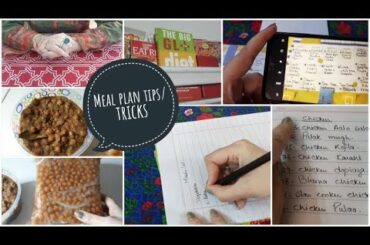Meal Planning || 12 Tips For Beginners | Pakistani Weekly Meal Planning in Urdu