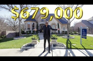 INSIDE A BEAUTIFUL $679,000 CARROLLTON TX HOME WITH AMAZING BACKYARD PERGOLA..