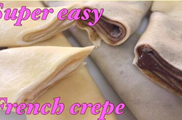HOW TO MAKE CREPES | EASY CREPE RECIPE | FRENCH CREPE | AJ meals