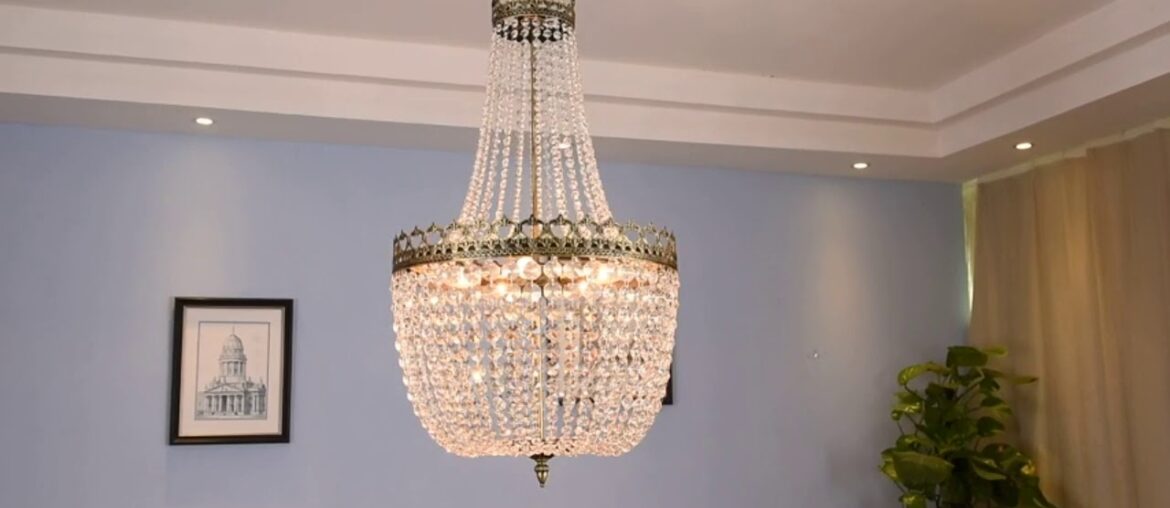 French Empire Antique Bronze 5 Light Crystal Chandelier Ceiling Pendant Lighting French Empire Antique Bronze 5 Light Crystal Chandelier Ceiling Pendant Lighting