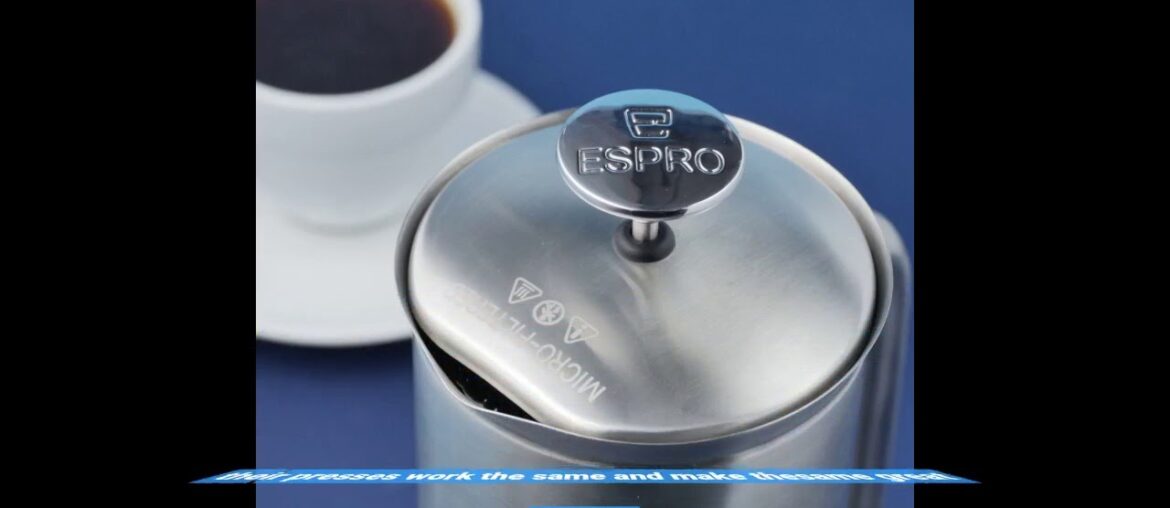 Consumer Review: ESPRO P7 Double Walled Stainless Steel Insulated Coffee French Press, 32 Ounce...
