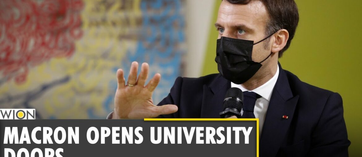 French President Macron offers COVID-hit students cheap meals | World News | WION News