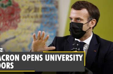 French President Macron offers COVID-hit students cheap meals | World News | WION News