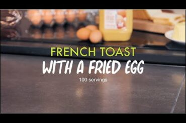 French Toast with a Fried Egg Recipe - EN