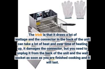 Consumer Review: Chefman with Basket Strainer Jumbo Size Perfect for Chicken, Shrimp, French Fr...