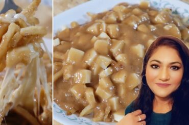 Authentic Canadian Gravy Poutine (Super Easy) | Real Poutine Recipe | French Fries, Gravy and Cheese